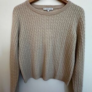 The Cashmere Project Womens Cable Knit Sweater Size Large